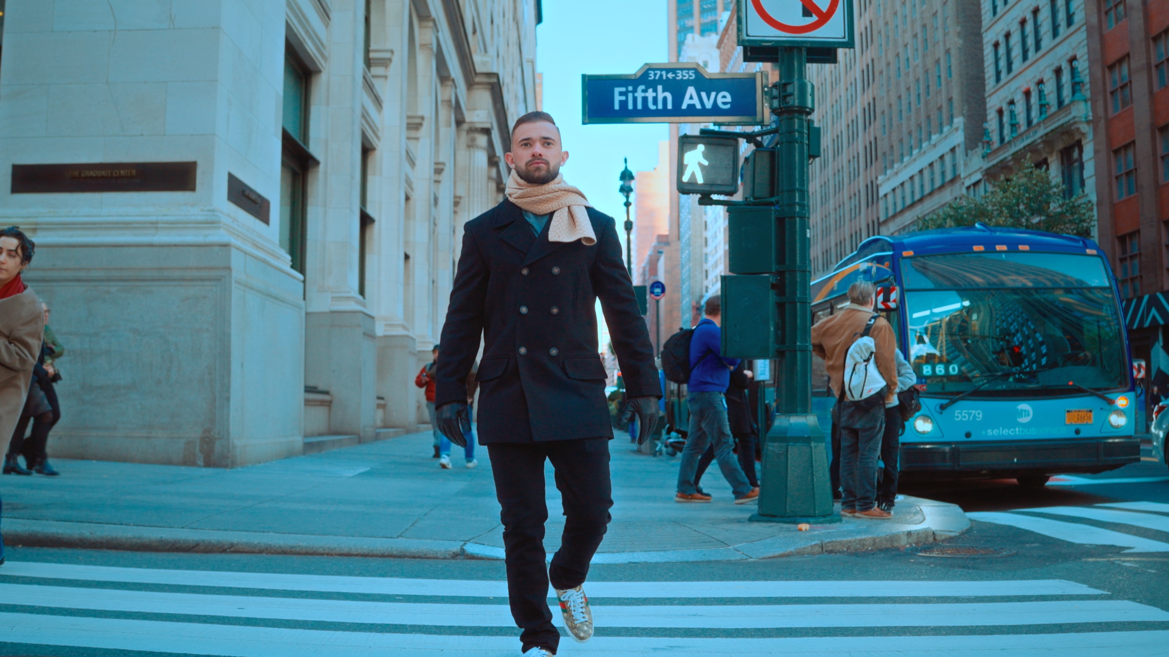 On-location shoot, New York City